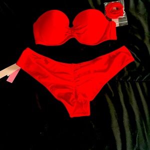 Red Victoria Secret’s Bikini